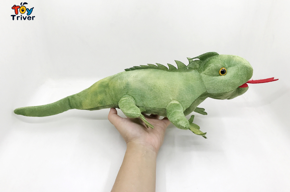 Creative Reptile Lizard Chameleon Iguana Gecko Plush Toys Stuffed Animals Doll Baby Kids Children Boys Birthday Gifts Home Decor