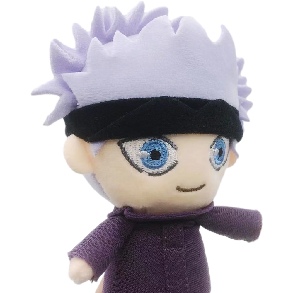 Anime Plush Jujutsu Kaisen - Uoozii - Gojo Satoru Plushie 6"/15cm Kawaii Doll Cute Stuffed Anime Figure Toy Jujutsu Plush