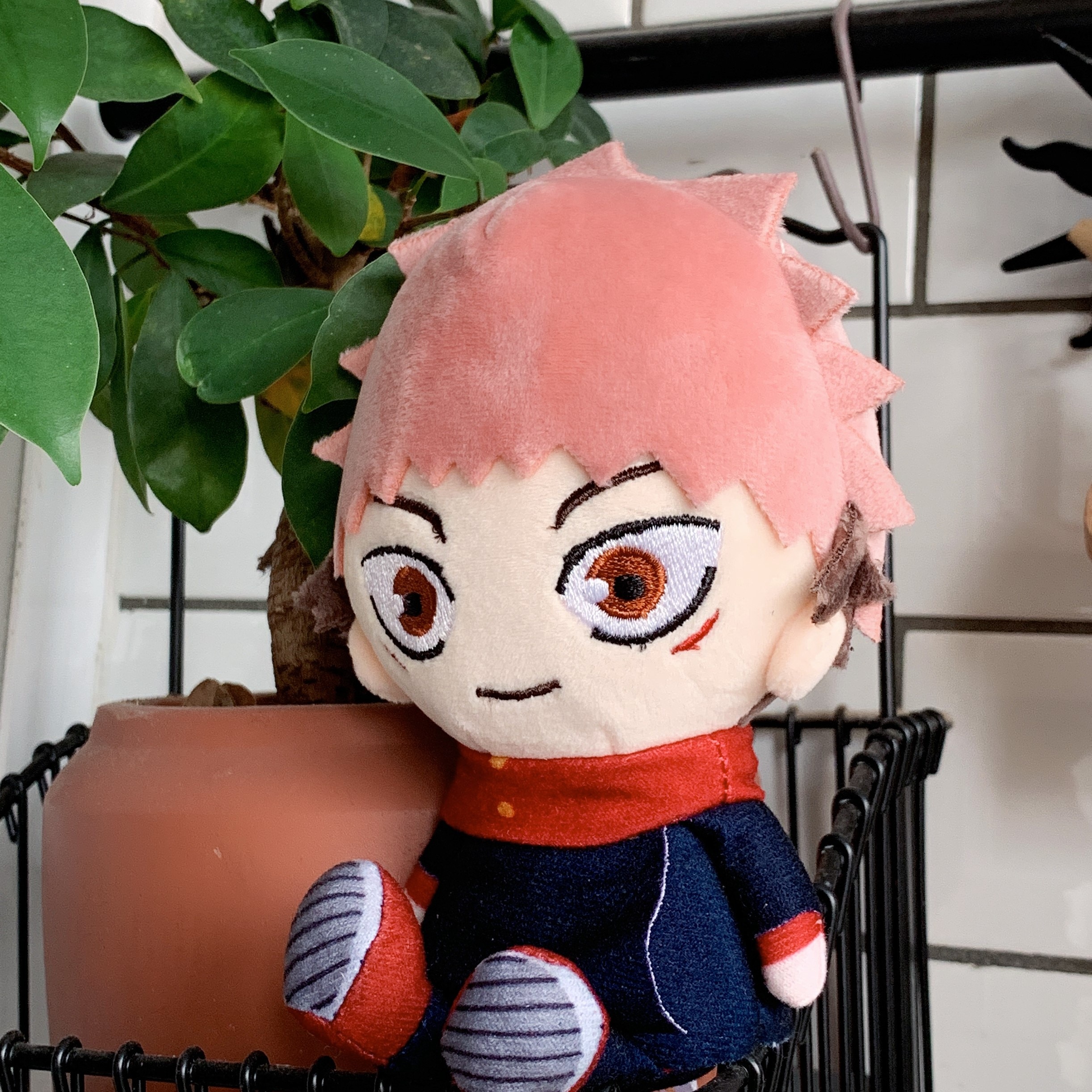 Anime Plush Jujutsu Kaisen - Uoozii - Gojo Satoru Plushie 6"/15cm Kawaii Doll Cute Stuffed Anime Figure Toy Jujutsu Plush