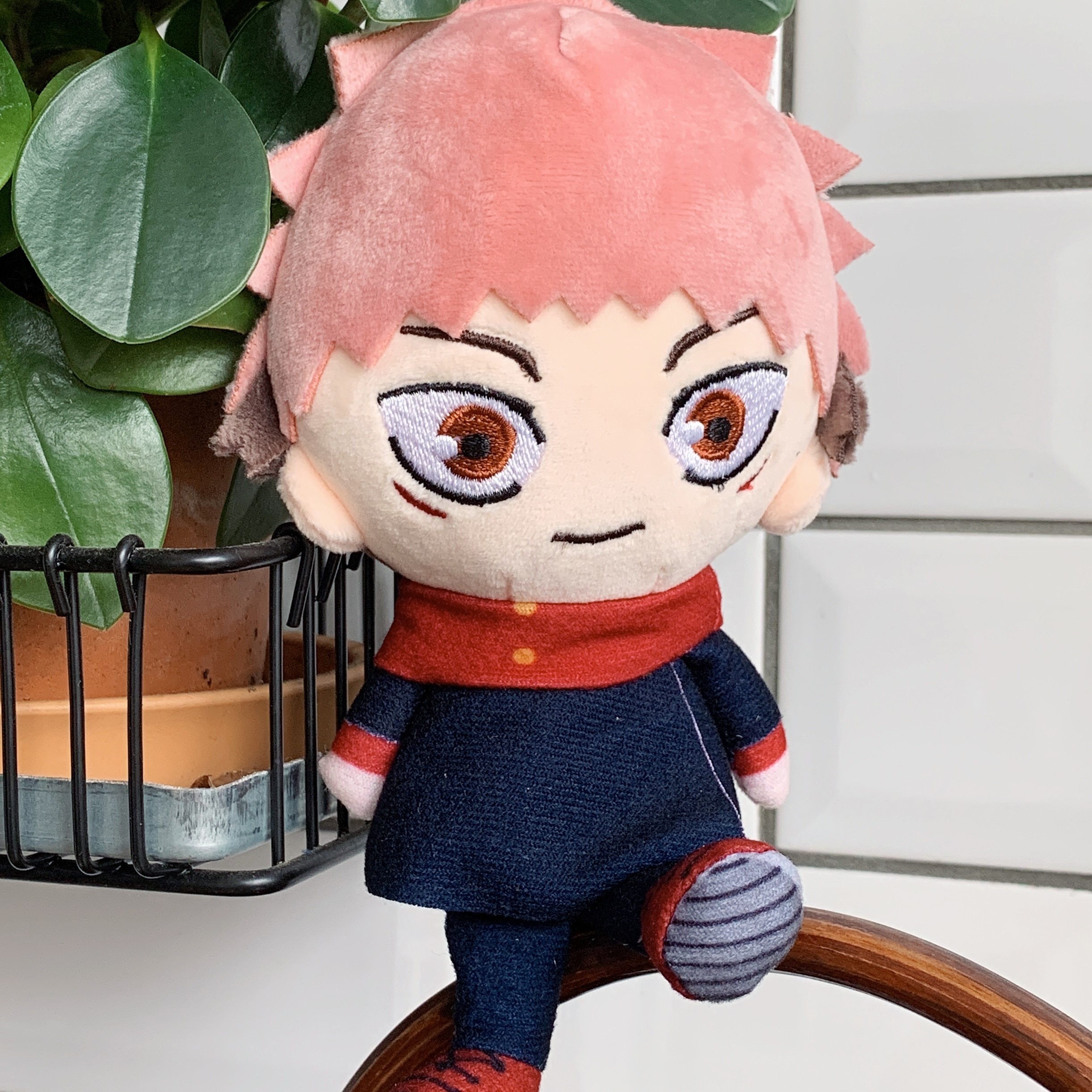 Anime Plush Jujutsu Kaisen - Uoozii - Gojo Satoru Plushie 6"/15cm Kawaii Doll Cute Stuffed Anime Figure Toy Jujutsu Plush