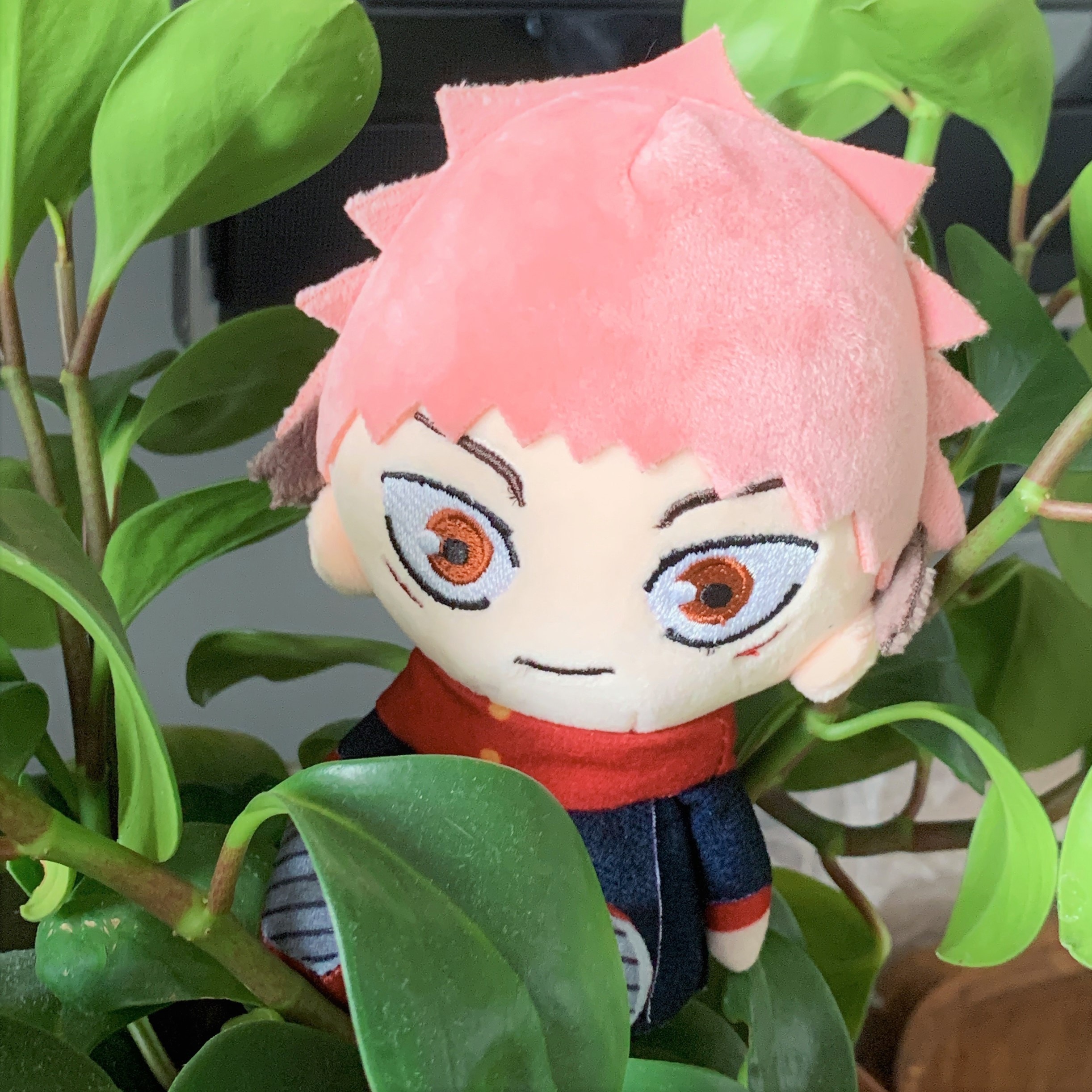 Anime Plush Jujutsu Kaisen - Uoozii - Gojo Satoru Plushie 6"/15cm Kawaii Doll Cute Stuffed Anime Figure Toy Jujutsu Plush