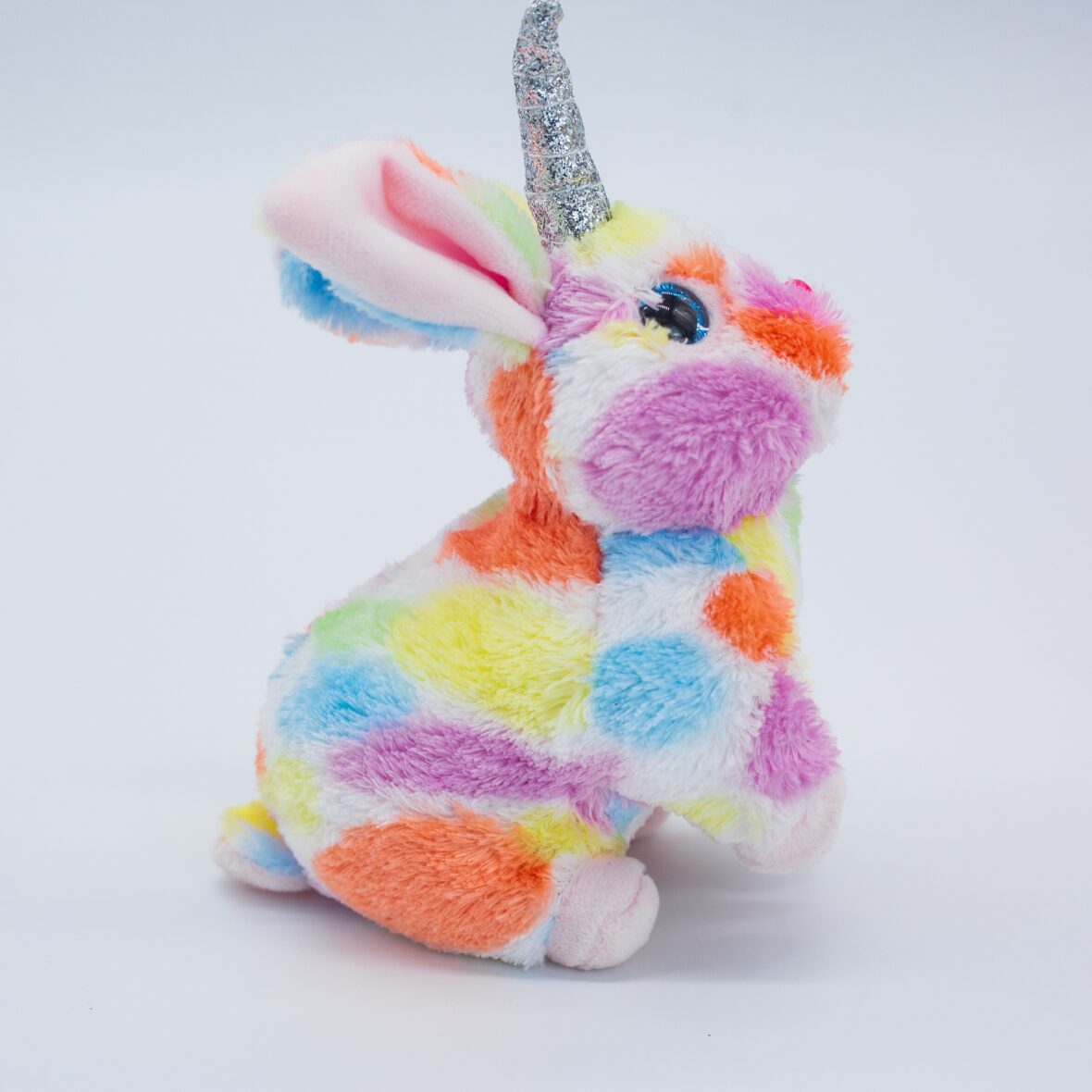 Big Eyes Unicorn Rainbow Rabbit Soft Stuffed Plush Toy