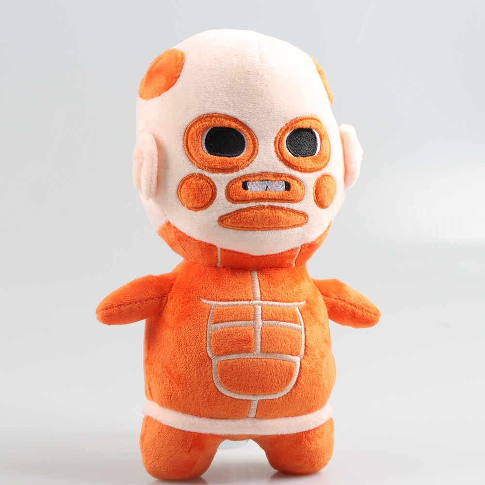 25cm Chibi Titans 2 Plush Toy Cartoon Animation Attack On Titan Cute Stuffed Soft Toy Dolls Christmas Gift For Children