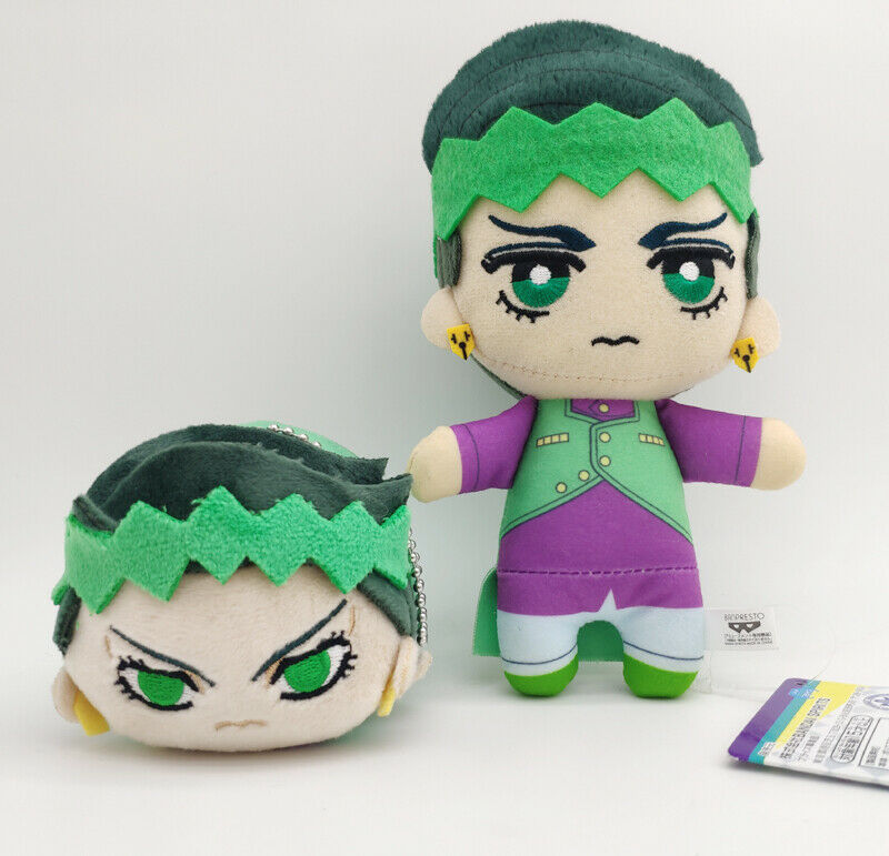 2pcs jojos Bizarre Adventure Golden Wind Plush Buccellati Abbacchio Fugo plush toy