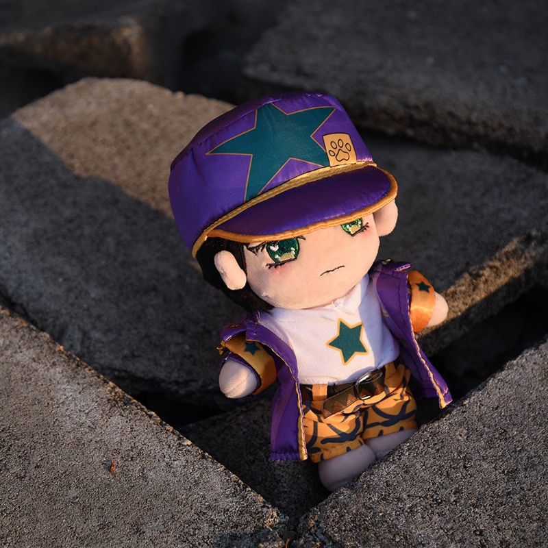 JoJo's Bizarre Adventure Plush Kujo Jotaro Doll Clothes Changeable Jojo Plushie Japan Anime Cosplay Merch 20cm Cotton Figure Toy