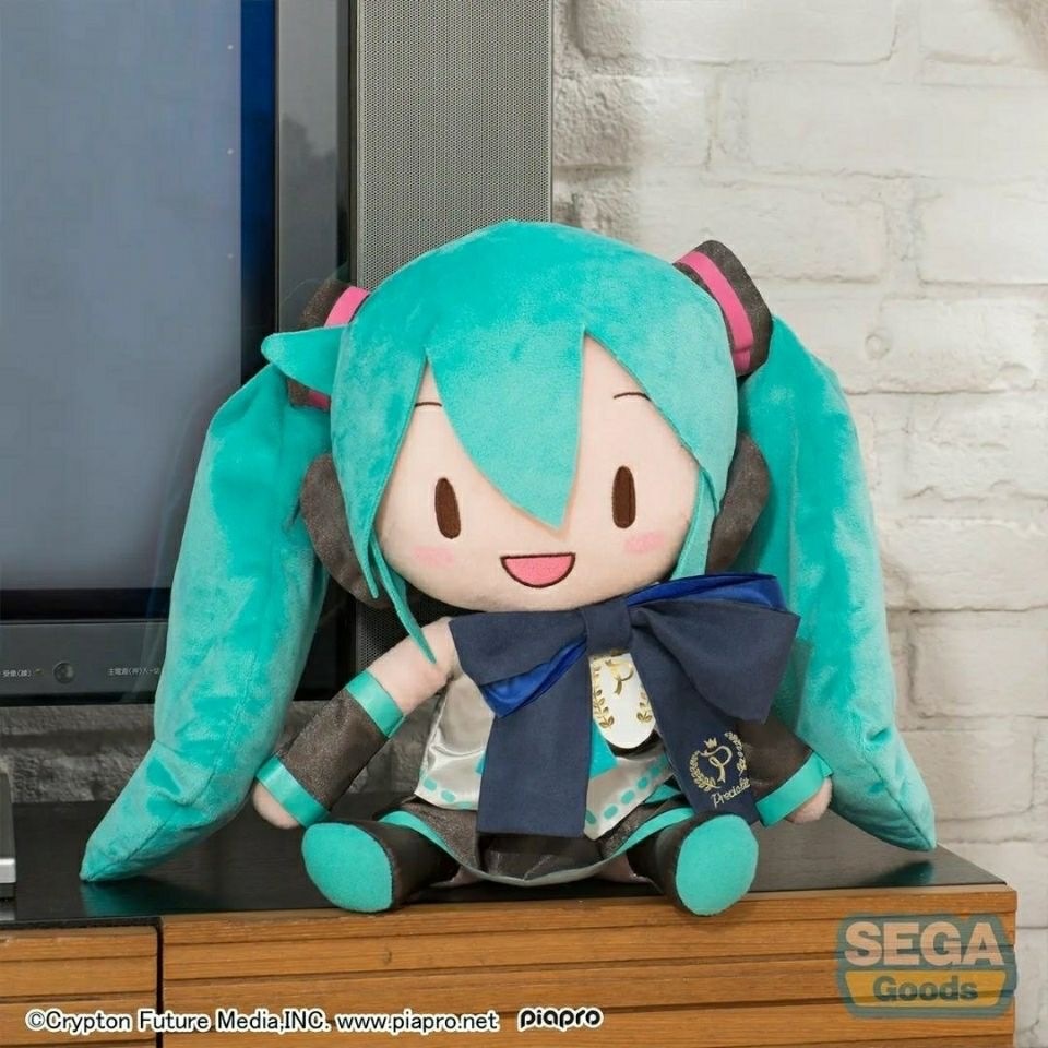 Hatsune Miku Plush Stuffed Toy Kawaii Miku Princess Soft Pillow Kids Fuwafuwa Fufu 30Cm Dolls Figures Cute Gift for Children