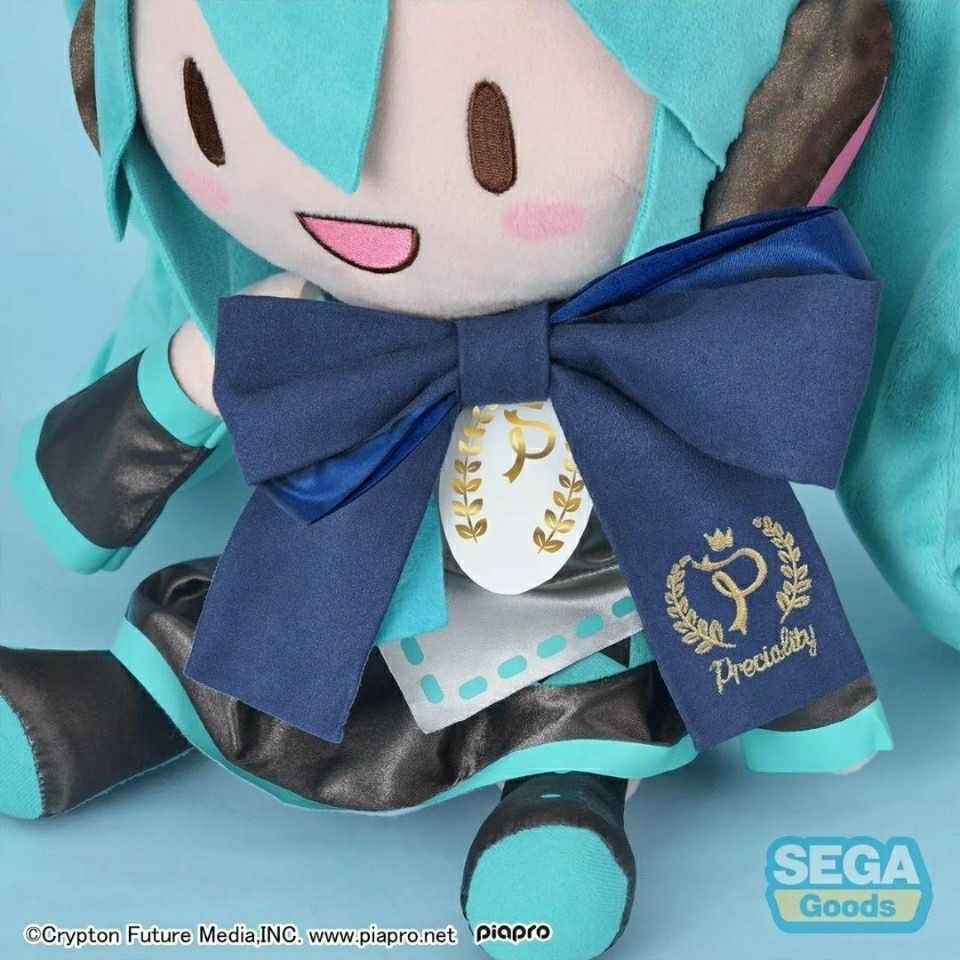 Hatsune Miku Plush Stuffed Toy Kawaii Miku Princess Soft Pillow Kids Fuwafuwa Fufu 30Cm Dolls Figures Cute Gift for Children