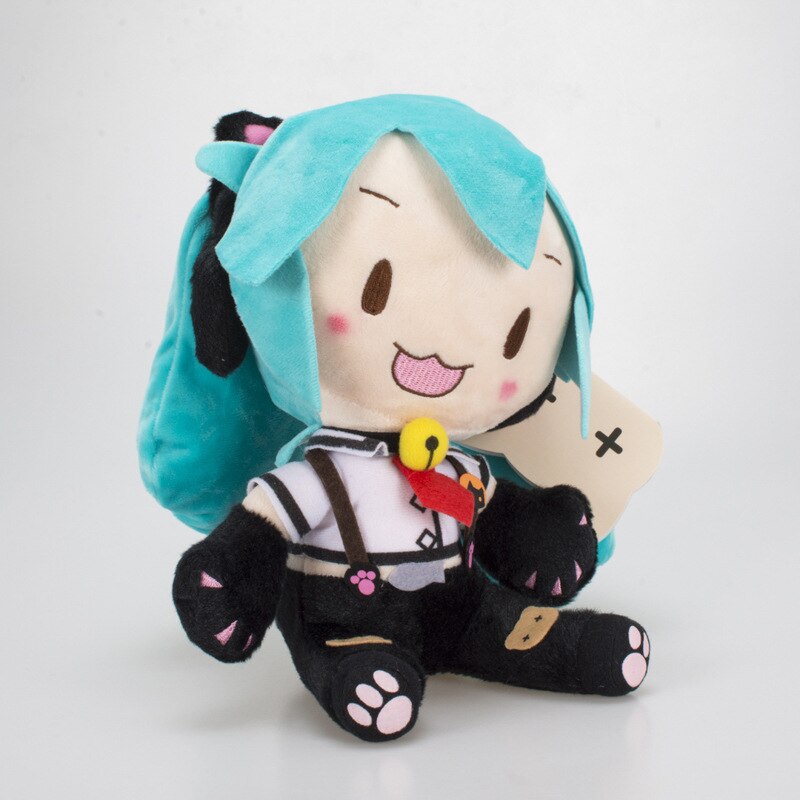 Large 12-inch Sound Miku Cat Variety Style Cat Girl Sound Plush Doll