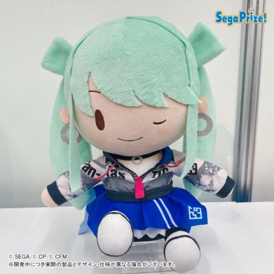 Original Sega Hatsune Miku Plush Toys Street World Miku Fufu 27Cm Anime Figurine plush Toys for kids Gift