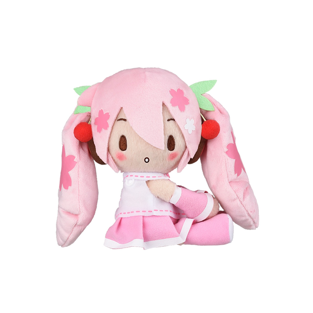 Pre Sale Cherry Blossom Hatsune Miku Stuffed Plush Toy Hatsune Miku Fufu Anime Figure Plush Toy Doll Puppet Periphery Collection