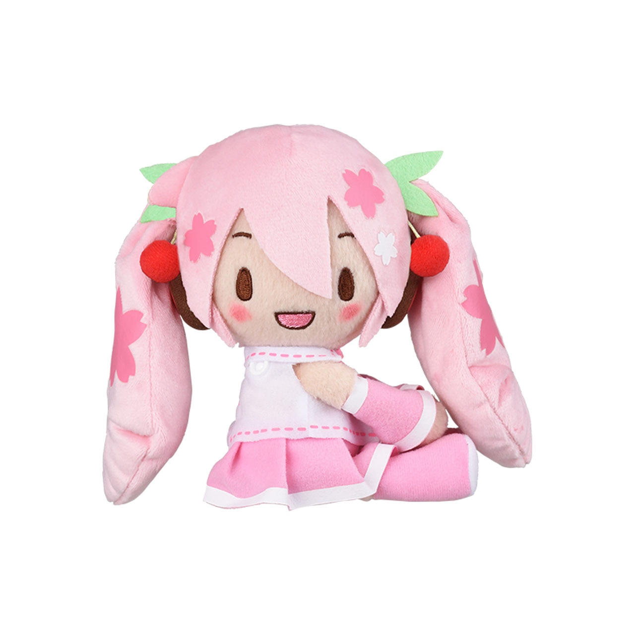 Pre Sale Cherry Blossom Hatsune Miku Stuffed Plush Toy Hatsune Miku Fufu Anime Figure Plush Toy Doll Puppet Periphery Collection