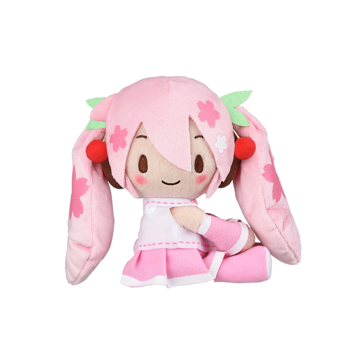 Pre Sale Cherry Blossom Hatsune Miku Stuffed Plush Toy Hatsune Miku Fufu Anime Figure Plush Toy Doll Puppet Periphery Collection