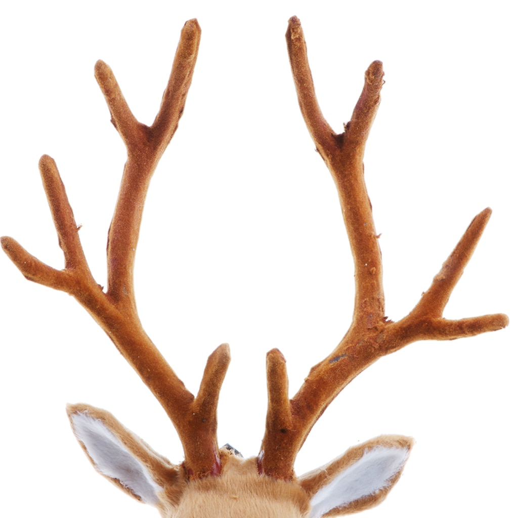 Faux Deer Head - 10 inch Faux Taxidermy Animal Head Wall Decor - Rustic