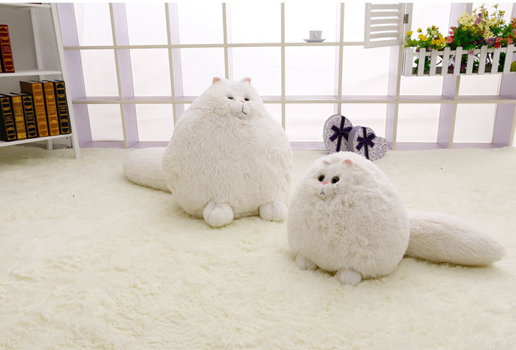 Fluffy Cats Persian Cat Toys Fun Plush Pembroke Pillow Soft Stuffed Animal Peluches Dolls Baby Kids Toys Gifts Brinquedos Hot