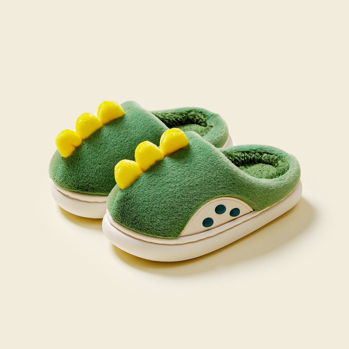 Dinosaur Soft Stuffed Plush Slippers