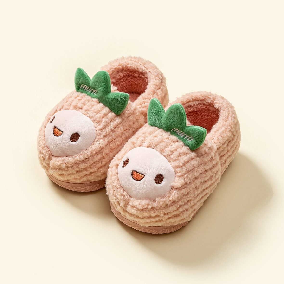 Cartoon Toddler Soft Stuffed Plush Slippers