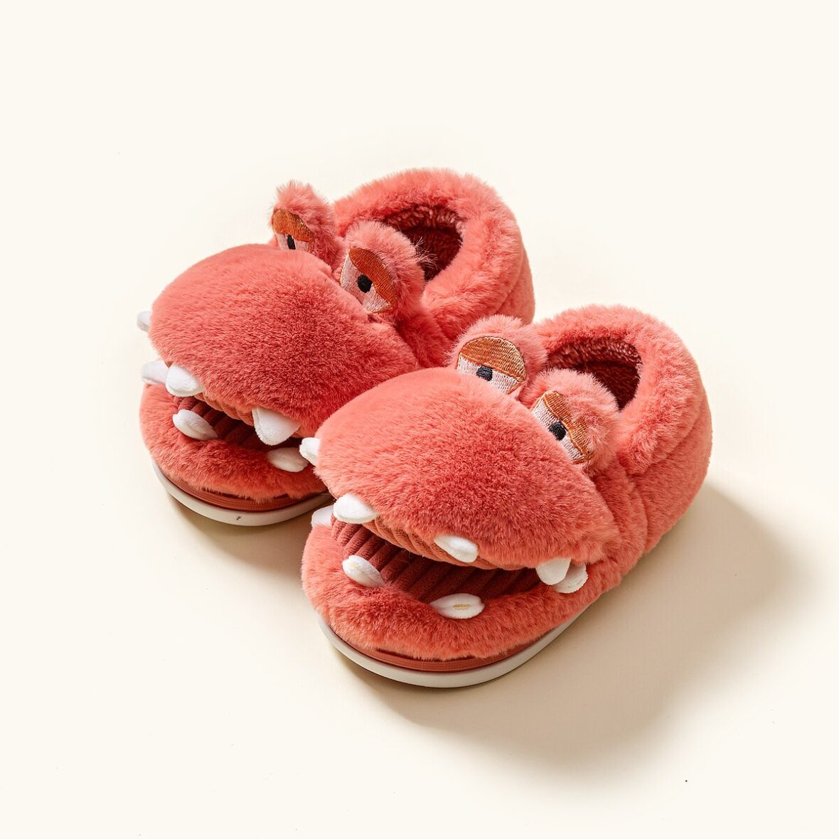 Hippo Soft Stuffed Plush Slippers