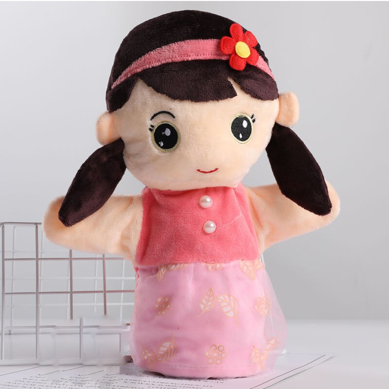 Girl Plush Soft Hand Puppet - PlushStore.com - World of plushies