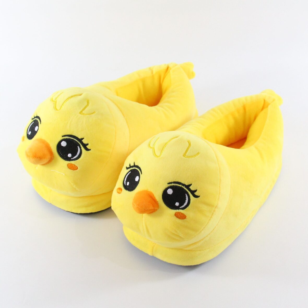Yellow Duck Soft Stuffed Plush Slippers