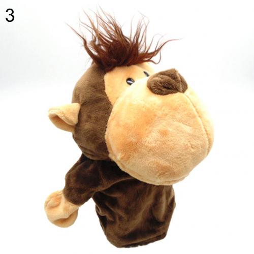 24cm Monkey With Big Mouth Soft Plush Hand Puppet