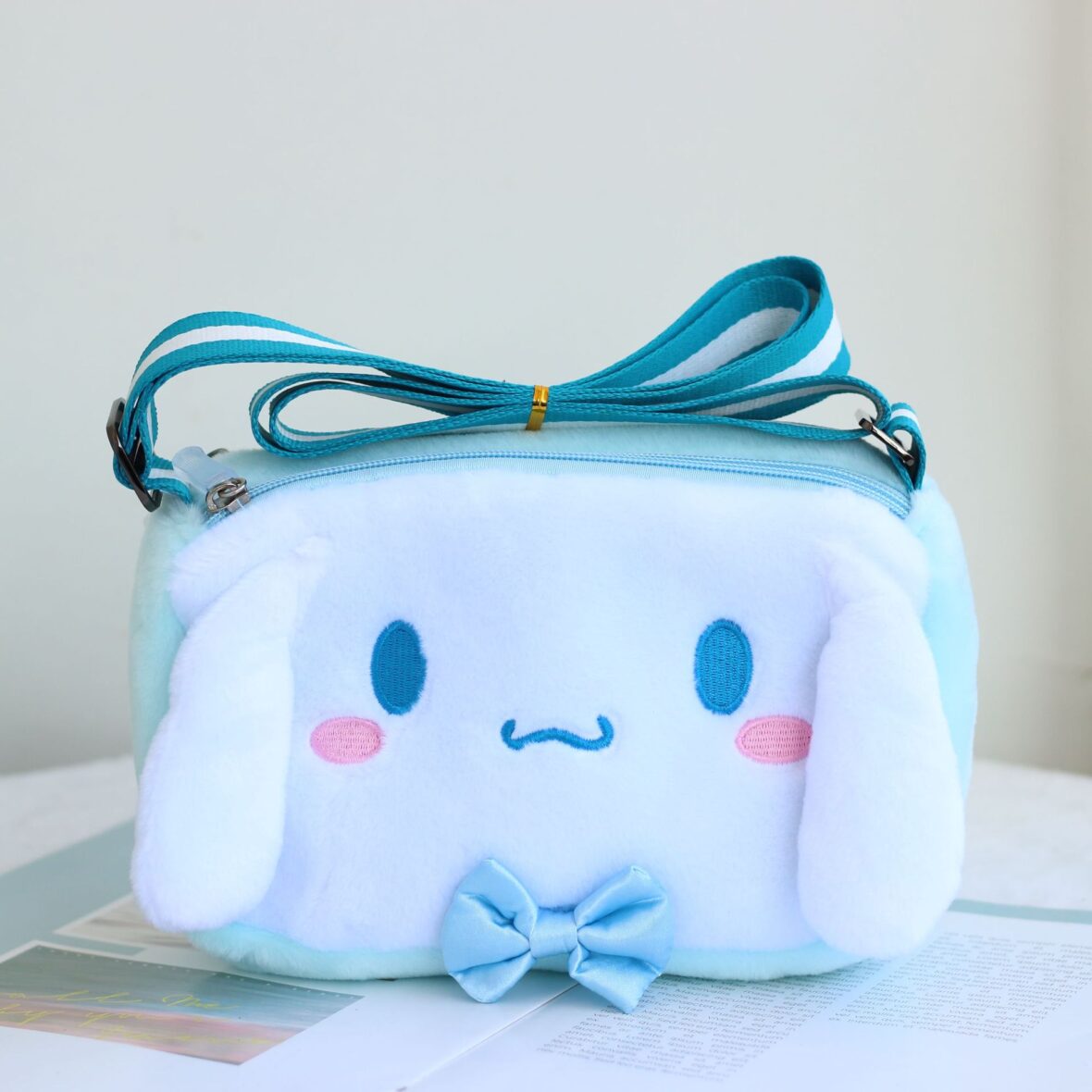 Star Kirby Soft Plush Hand Bag