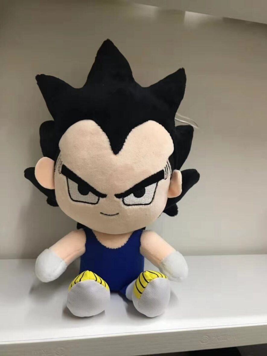 Dragon Ball Vegeta Soft Stuffed Plush Keychain