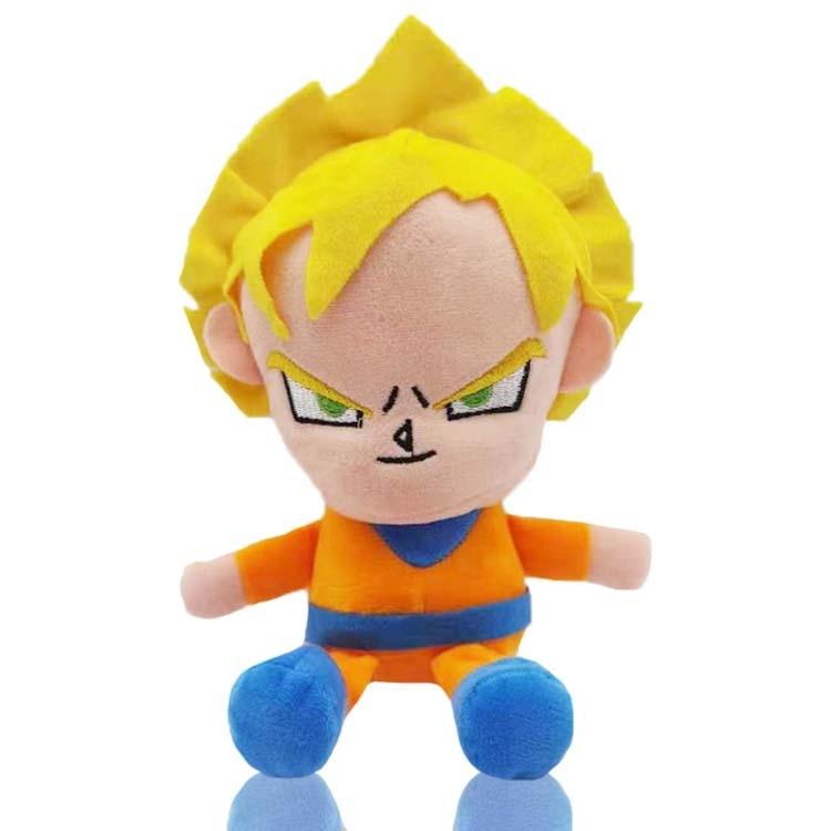 Anime Dragon Ball Son Goku Son Gohan Piccolo Vegeta IV Trunks Majin Buu Collectable plush dolls pet toy Kawaii birthday gift