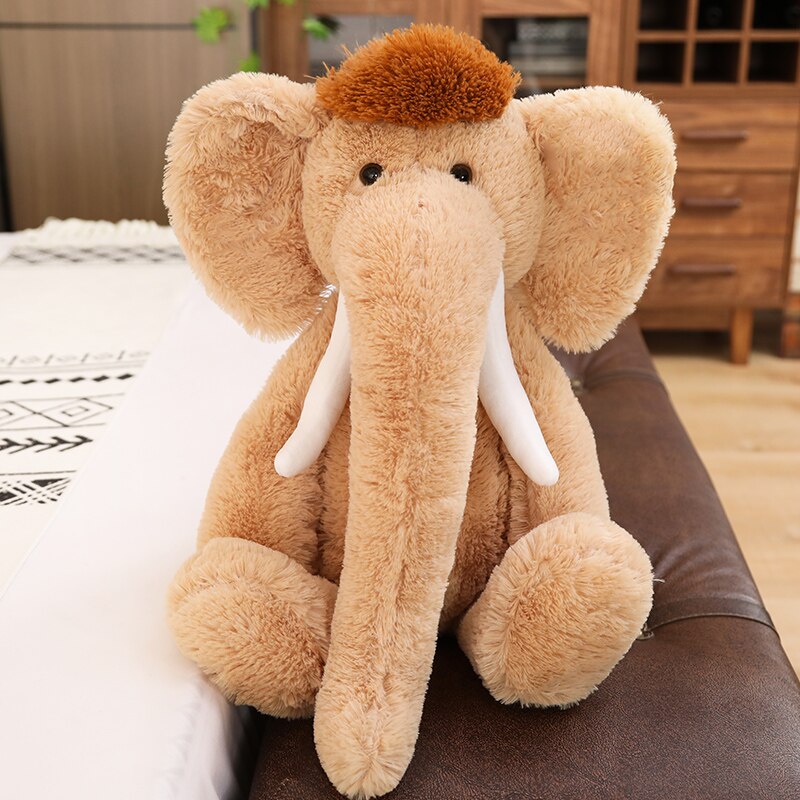 Light Brown Large Elephant Baby Soft Stuffed Plush Toy