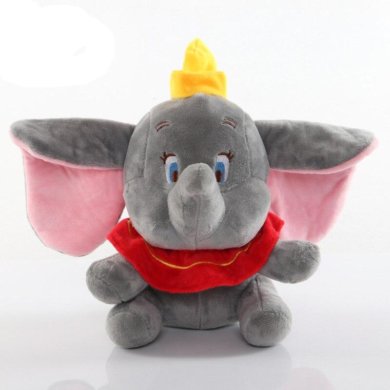 22cm Grey Dumbo Elephant Soft Pendant Plush keychain