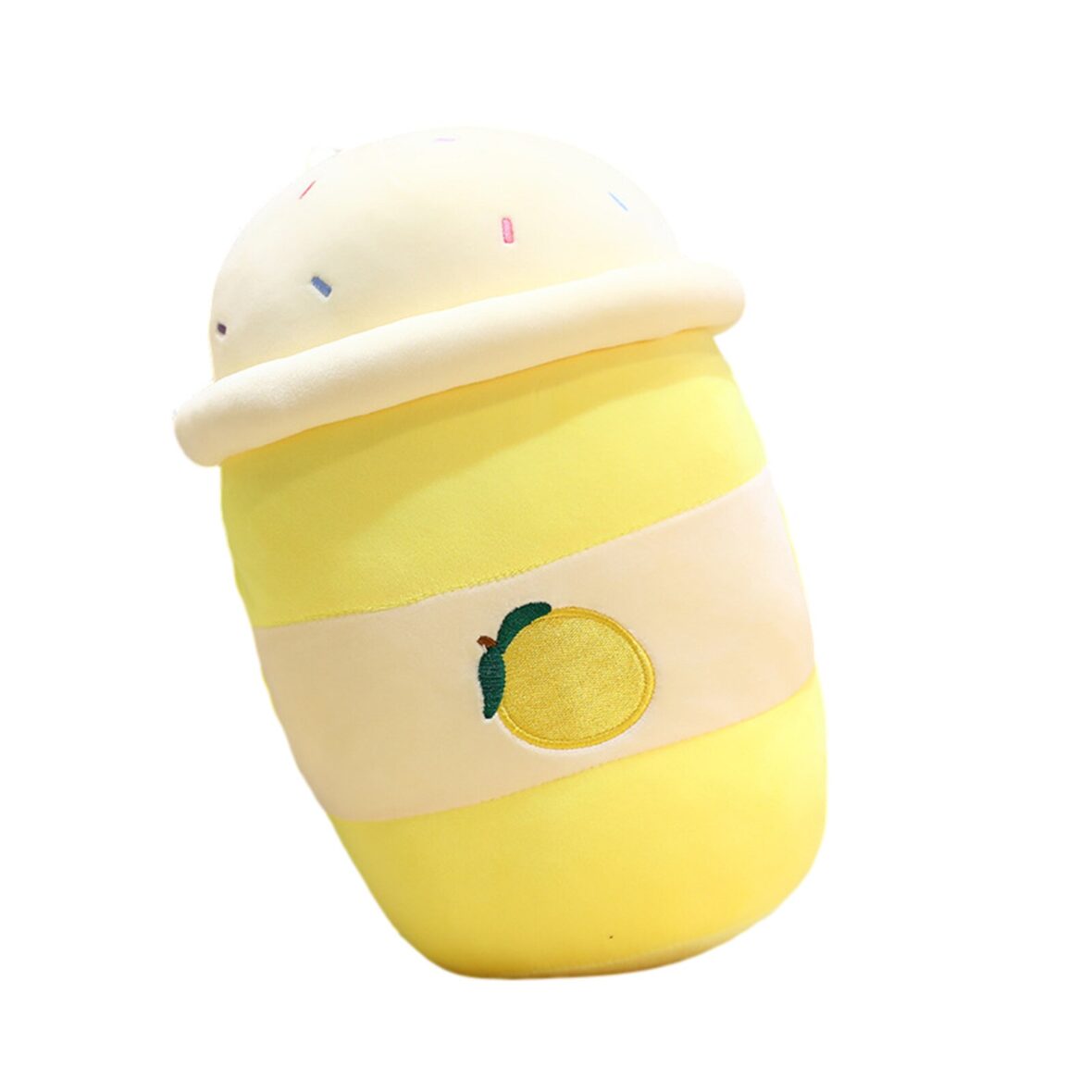 Lemon Tea Cup Soft Stuffed Plush Pillow