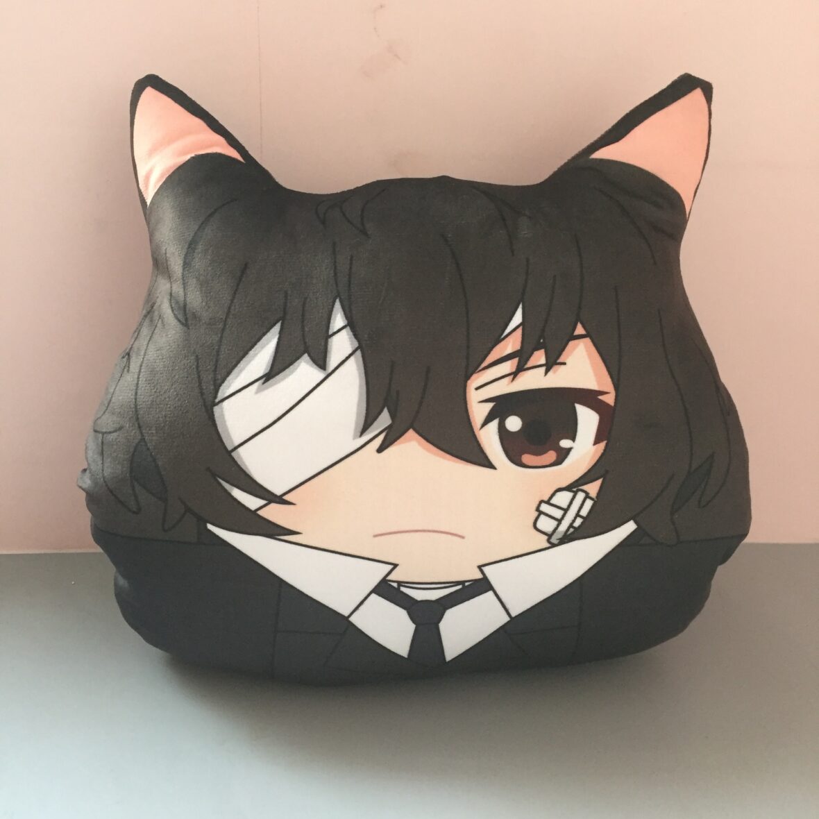 Anime Bungo Stray Dogs Ozamu Dazai Soft Stuffed Plush Hand Warmer