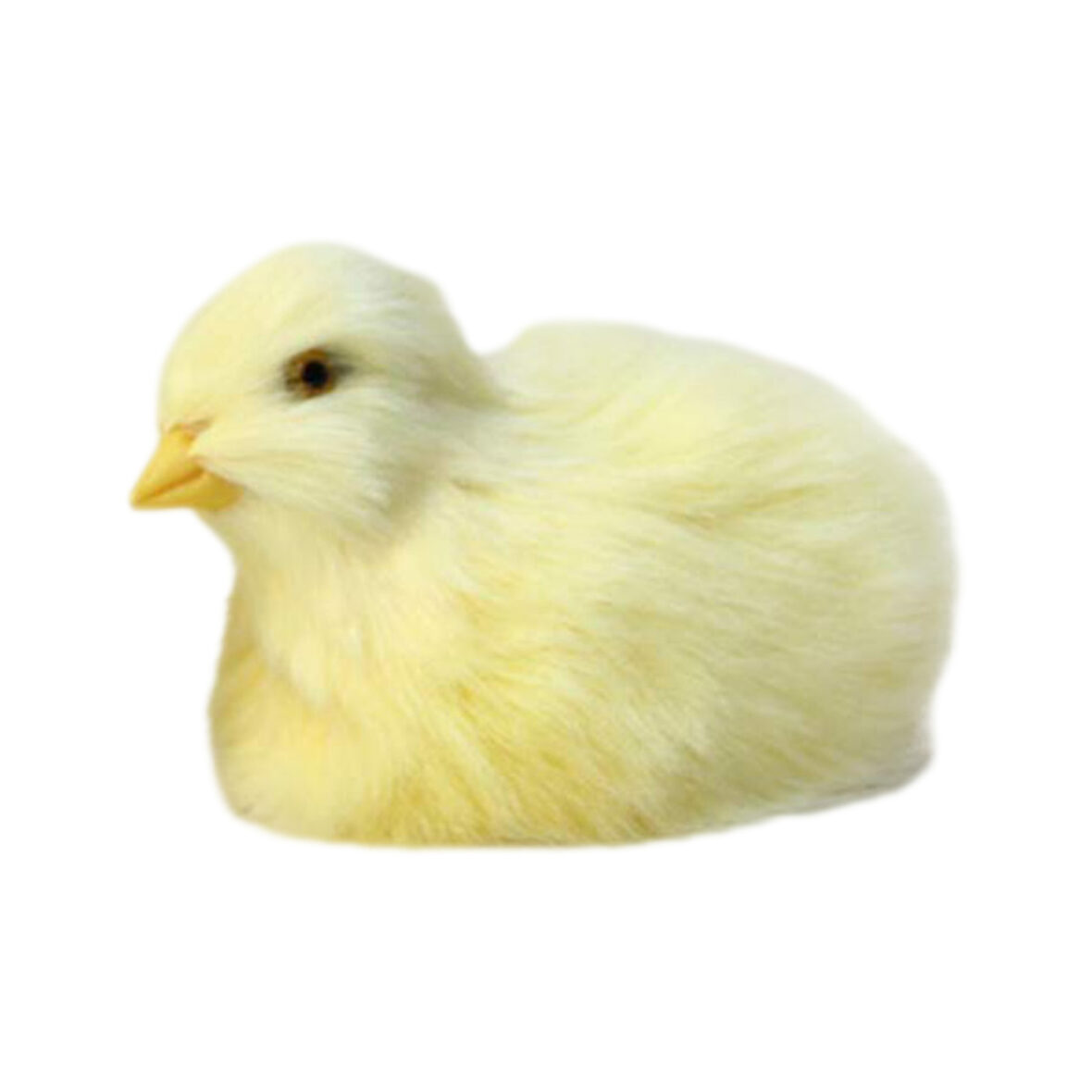 Furry Simulation Sitting Chicken Soft Stuffed Plush Toy