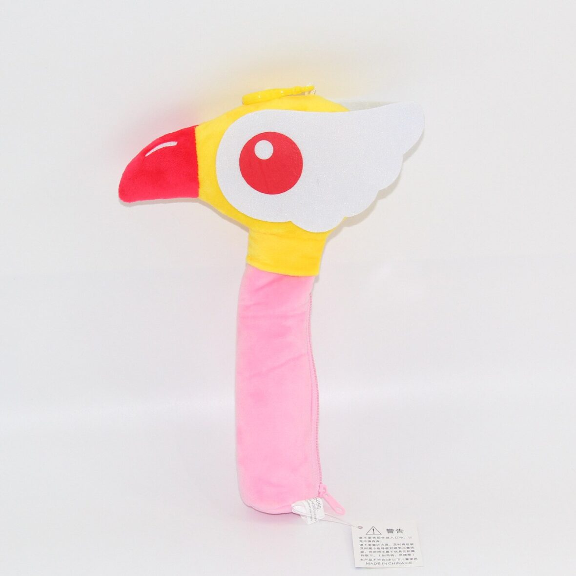 Anime Cardcaptor Sakura Magic Bird Wand Soft Stuffed Plush Pencil Bag