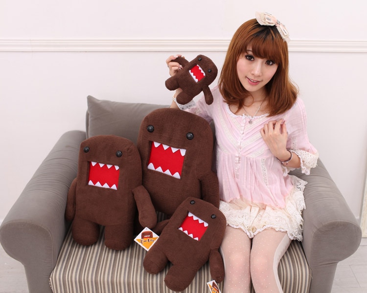 Kawaii Among Us Domo Kun Soft Stuffed Plush Toy
