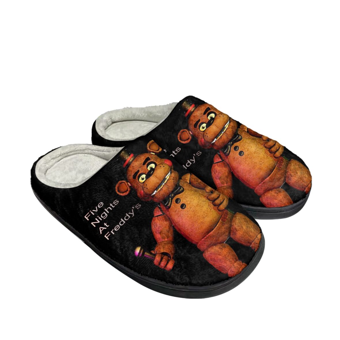 Anime Fnaf Five Nights At Freddy’s Plush Slippers