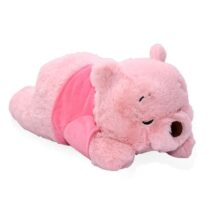 Pink Pooh Winnie Lying Strawberry Bear Soft Plush Toy