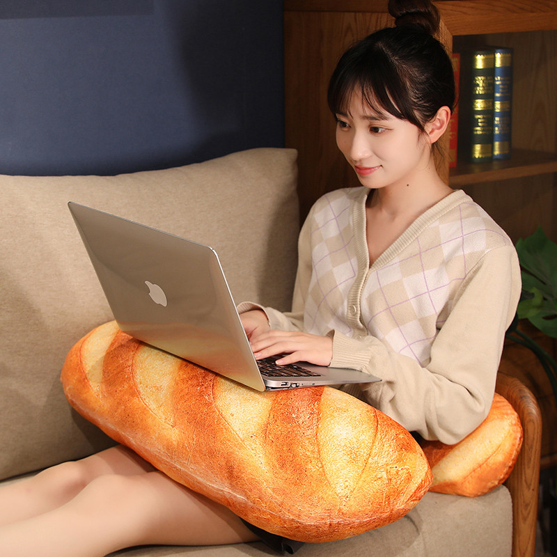 Kawaii Long Baguette Bread Soft Stuffed Plush Toy