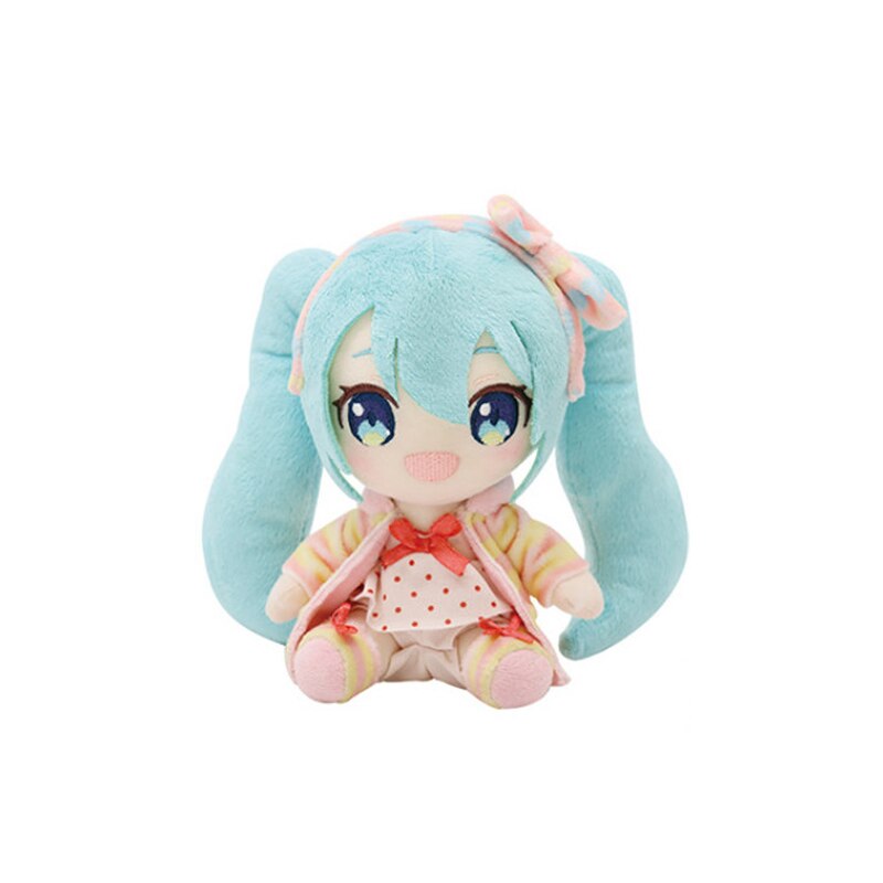 Hatsune Miku With Fufu Spring Clothes Soft Plush Toy