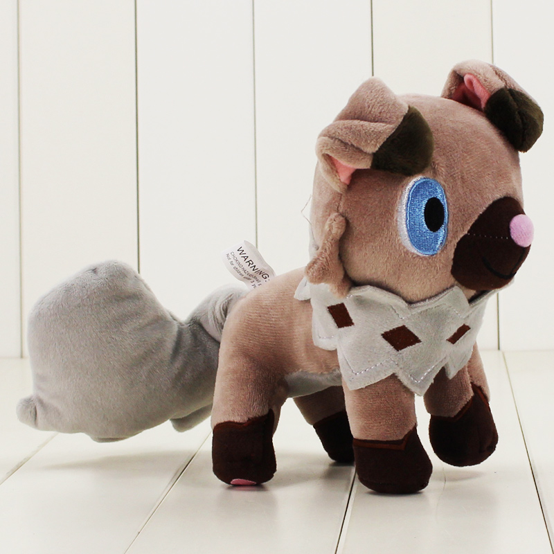 Anime Pokemon Rockruff Soft Plush Toy