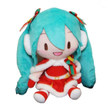 27cm Kawaii Hatsune Miku Christmas Soft Plush Toy