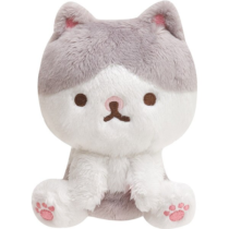 Corocoro Coronya Grey Cat Plush Toy