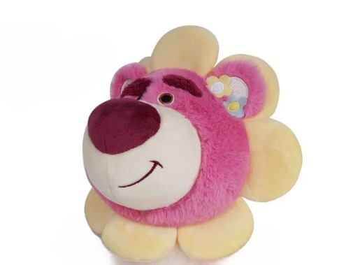 Disney Donald Bear Lotso Flower Soft Stuffed Plush Keychain