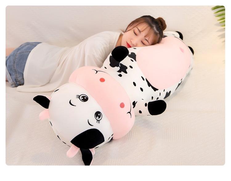 100cm Cartoon Milk Cow Soft Stuffed Plush Pillow