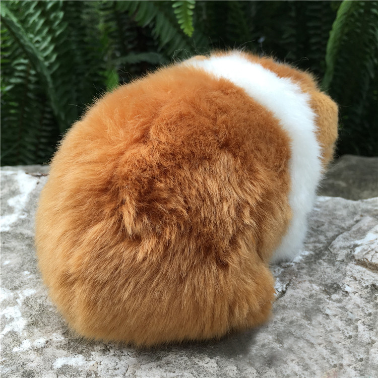 Real Life Two Color Guinea Mouse Soft Plush Toy