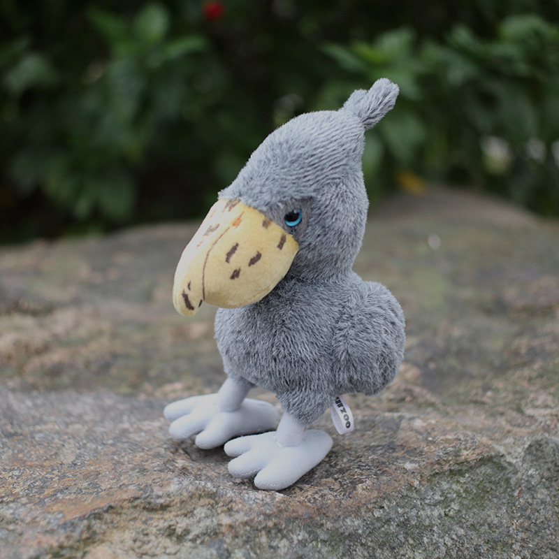 Kawaii Gray Shoebill Soft Stuffed Plush Toy
