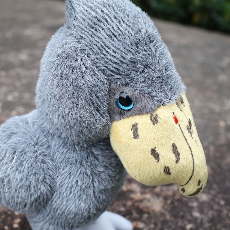 Kawaii Gray Shoebill Soft Stuffed Plush Toy