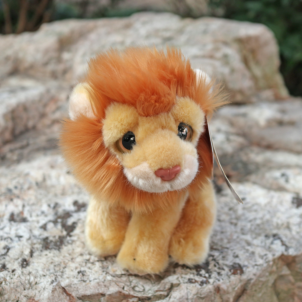 18cm Sitting Lion Soft Stuffed Plush Toy