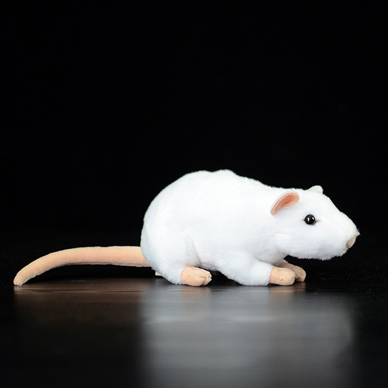 17cm Small White Mouse Soft Stuffed Plush Toy