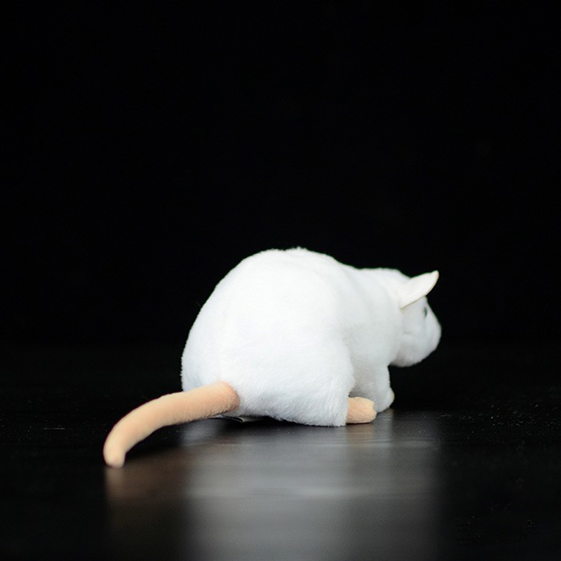 17cm Small White Mouse Soft Stuffed Plush Toy