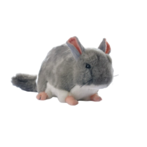 30cm Grey Chinchilla Soft Stuffed Plush Toy